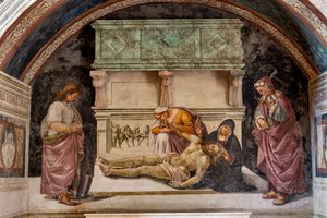 Lamentation of the Dead Christ Between the Two Saints of Orvieto
