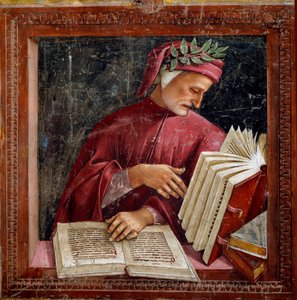 Italian Poet Dante Alighieri by Luca Signorelli