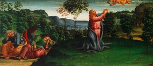 Stories of Christ: Christ in Garden of Gethsemane by Luca Signorelli