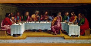 Stories of Christ, the Last Supper by Luca Signorelli