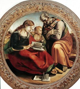 The Holy Family (circa 1495) by Luca Signorelli