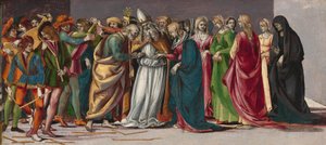 The Marriage of the Virgin by Luca Signorelli