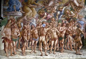 The Last Judgment: The Elected (Detail) by Luca Signorelli