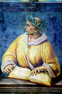 Virgil, Portrait from Illustrious People Cycle by Luca Signorelli