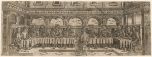 The Last Supper (pair) by Lucantonio degli Uberti