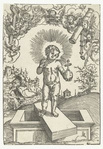 Christ Child as Redeemer Surrounded by Angels with Instruments of the Passion