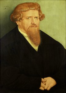 Portrait of a Man by Lucas Cranach (II) (attributed to)