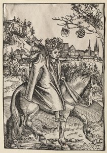 A Boy on Horseback by Lucas Cranach