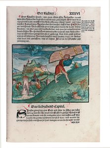 Illustration from the Old Testament, Part II, Joshua - Esther, from the Bible, Translated by Martin Luther, Wittemberg, 1524 by Lucas Cranach