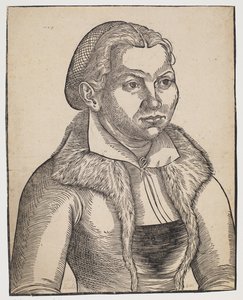 Catherine von Bora by Lucas Cranach d.Æ.