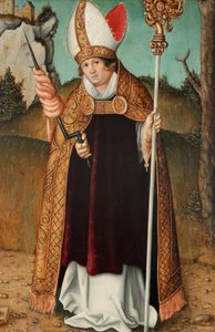 St. Erasmus by Lucas Cranach d. Ä.