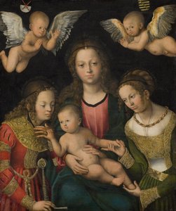 Virgin and Child with Saints Catherine and Barbara