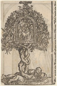 A Golden Reliquary with the Tree of Jesse, from the Large Series of Wittenberg Reliquaries by Lucas Cranach the Elder