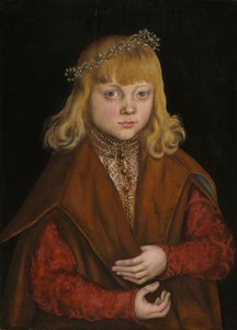 A Prince of Saxony, c. 1517 by Lucas Cranach the Elder