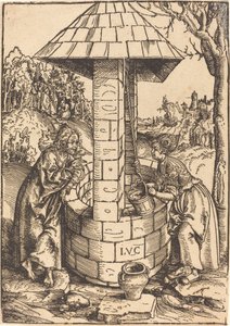 Christ and the Woman of Samaria by Lucas Cranach the Elder