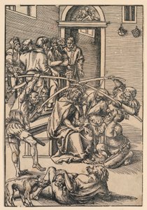 Crowning of Thorns, illustration from "The Passion" by Lucas Cranach the Elder
