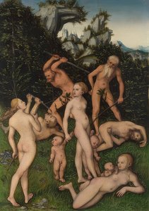 End of the Silver Age (?). Around 1530 by Lucas Cranach the Elder