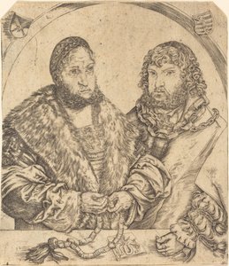 Frederick the Wise and John the Constant of Saxony by Lucas Cranach the Elder
