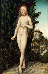 Venus in a Landscape by Lucas Cranach the Elder