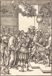 Pilate Washing His Hands by Lucas Cranach the Elder
