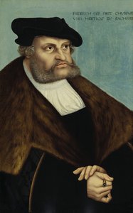 Portrait of Frederick III, Elector of Saxony