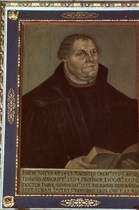 Portrait of Martin Luther