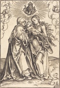 Saint Anne and the Virgin with the Child by Lucas Cranach the Elder