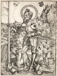 Saint George Standing, 1506 by Lucas Cranach the Elder