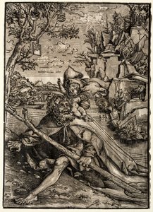 St. Christopher, c. 1509 by Lucas Cranach the Elder