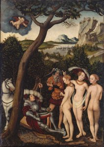 The Judgement of Paris by Lucas Cranach the Elder