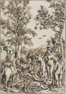 The Judgment of Paris by Lucas Cranach the Elder