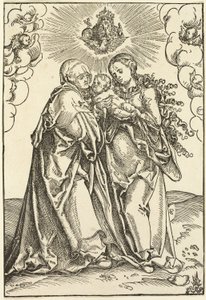 The Virgin and Child with Saint Anne by Lucas Cranach the Elder