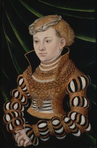 Portrait of Princess Margaret of Saxony by Lucas Cranach the Elder and workshop