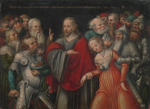 Christ and the Adulteress, ca. 1545-50