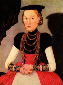 Female Portrait / Portrait of a Woman by Lucas Cranach the Younger