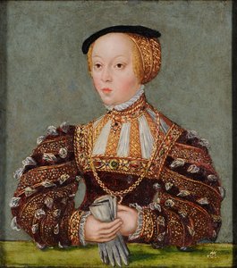 Elizabeth of Austria by Lucas Cranach the Younger