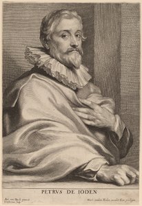 Pieter de Jode the Elder by Lucas Emil Vorsterman after Sir Anthony van Dyck