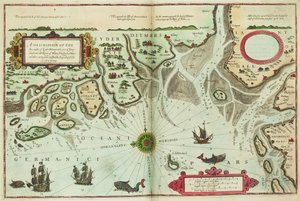Description of the Sea Coasts of Eyder Ditmers and Part of Jeverland by Lucas Janszoon Waghenaer