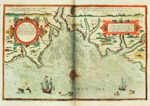 The Sea Coasts Between Dover & Orfordness: Including the Most Famous River of Thames with All the Sands, Banks, Flats, & Shoals Thereabouts According to Their True Situation and Appearance by Lucas Janszoon Waghenaer