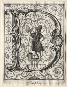 New ABC Booklet: D, 1627 by Lucas Kilian