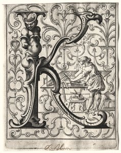 New ABC Booklet: K, 1627 by Lucas Kilian