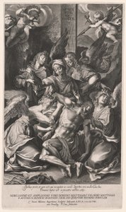 Pietà with Angels (Descent from the Cross) by Lucas Kilian