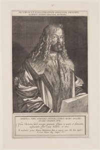 Portrait of Albrecht Dürer by Lucas Kilian