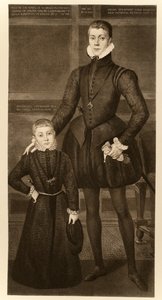 Henry, Lord Darnley (1545-1567) and his brother Charles (1555-1576) from 