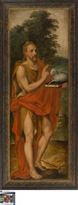 John the Baptist (left), Donor (right), Vanitas (closed)