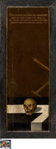 John the Baptist (left wing), Donor (right wing), Vanitas Still Life (closed)