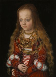 A Princess of Saxony by Lucas the Elder Cranach