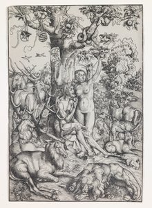 Adam and Eve in Paradise