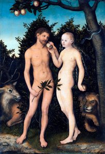 Adam and Eve in Paradise