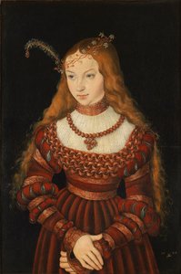 Betrothal Portrait of Sybille of Cleves